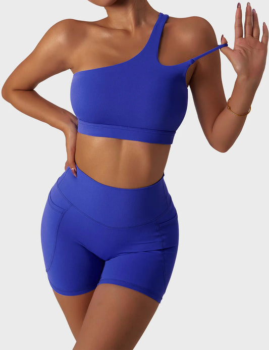 One Shoulder Sports Set