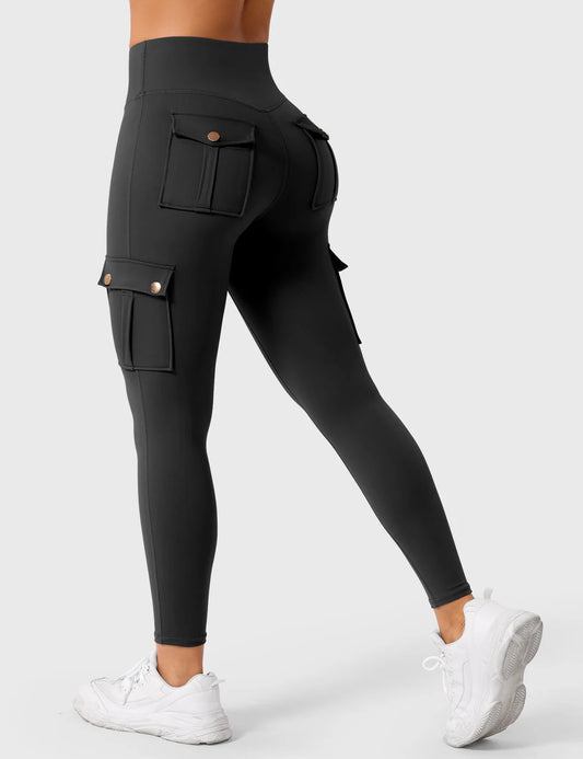 Cargo Workout Leggings with Pockets